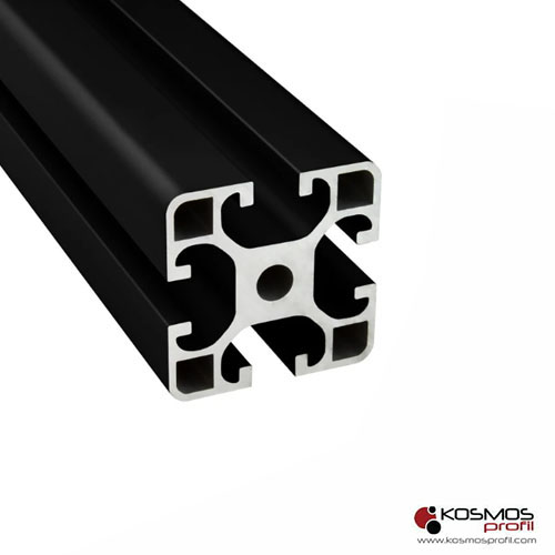 Aluminijumski profil Clak 40x40 /CRNA/